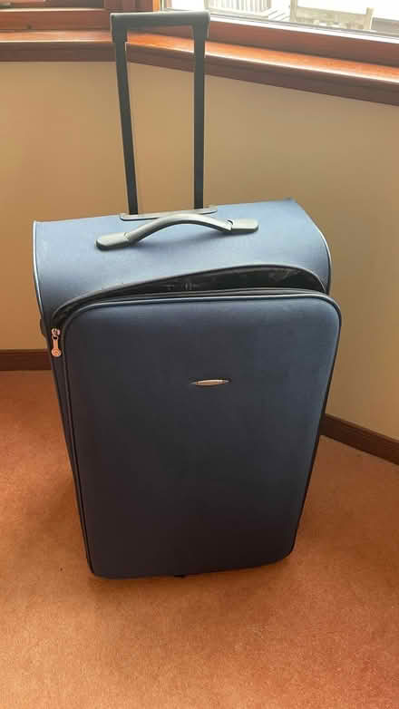 Photo of free Large wheeled suitcase (semi-hard) (Alford, Aberdeenshire (AB33)) #1