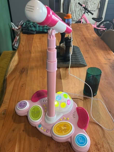 Photo of free Girls Microphone & stand discoball (Top Valley NG5) #1