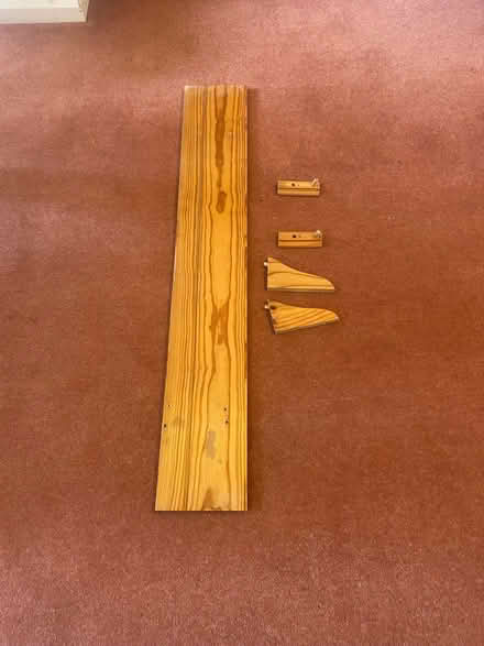 Photo of free Pine shelf (Rainham RM13) #2