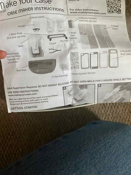 Photo of free Phone cover making kit (L19) #1