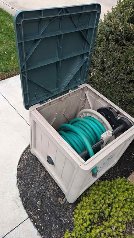 Photo of free Hose and storage rack (Sylvania) #2