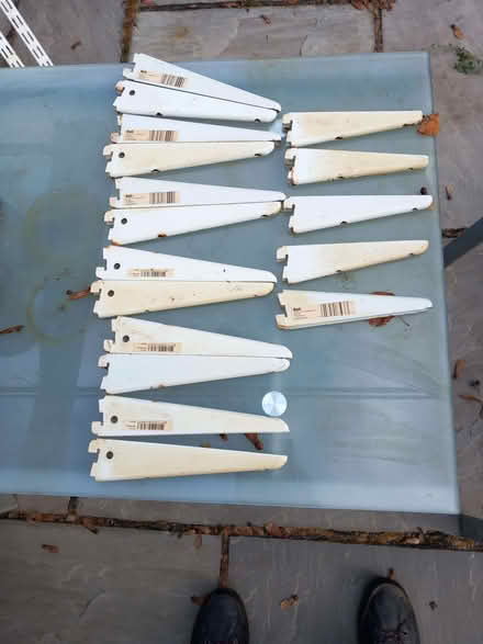 Photo of free Metal shelving brackets (Aston-on-Trent DE72) #2