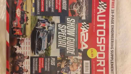 Photo of free Car racing magazine (Birmingham City Centre) #1