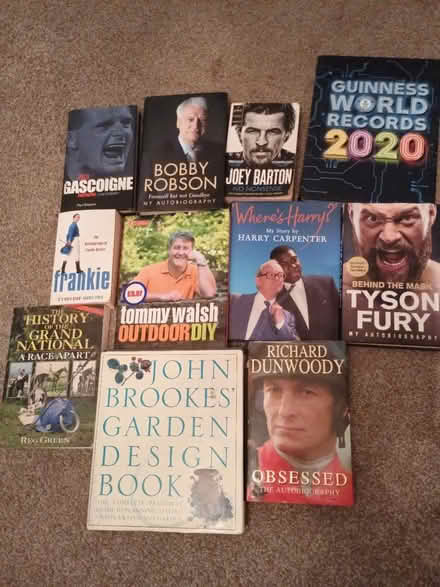 Photo of free Books mainly biographies (CH49) #1