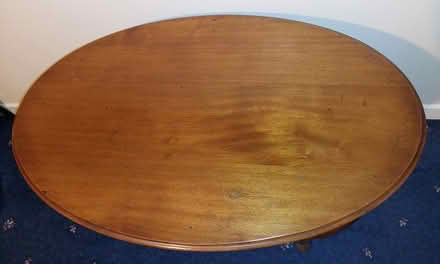 Photo of free Mahogany oval table (Dublin 5) #2