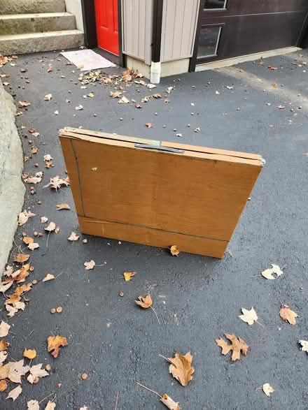 Photo of free Table, metal, great for Tailgating (lunenburg) #3
