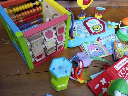 Photo of free Selection of baby toys, cloth books (HP13 Terriers near RGS) #2