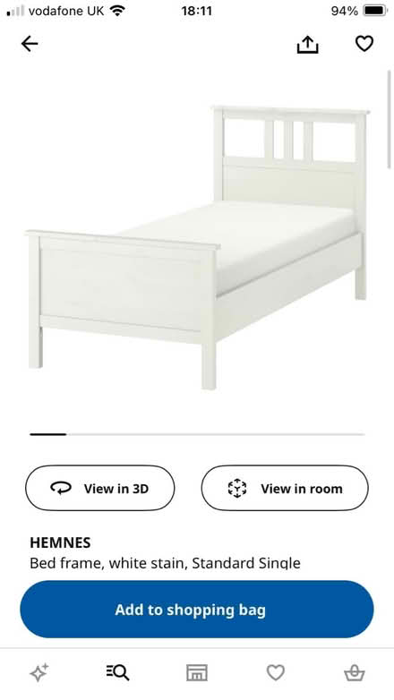 Photo of free Single ikea bed (RG12 Bracknell) #3