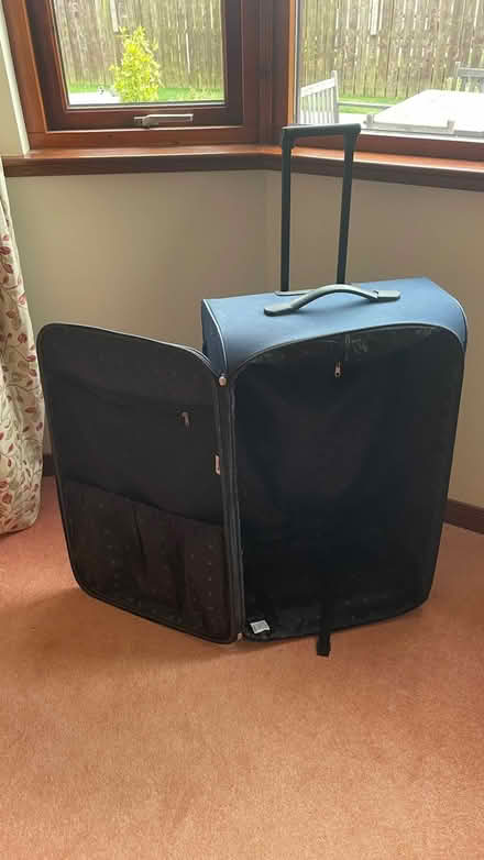 Photo of free Large wheeled suitcase (semi-hard) (Alford, Aberdeenshire (AB33)) #2