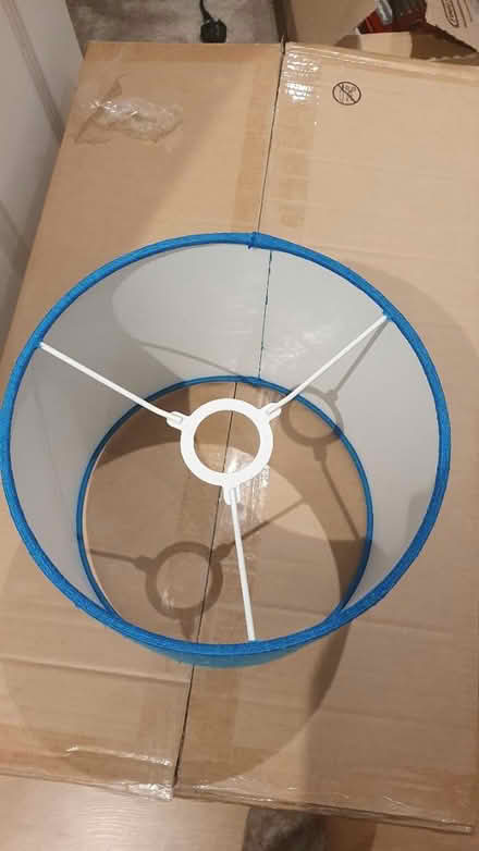 Photo of free Blue Lampshade (Pinner HA5) #2