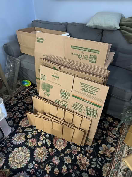 Photo of free U-Haul boxes (Havertown) #1