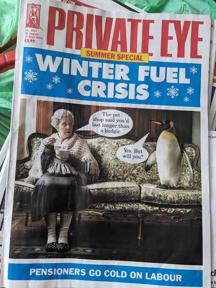 Photo of free 16 copies private eye magazine (Handsworth B20) #2