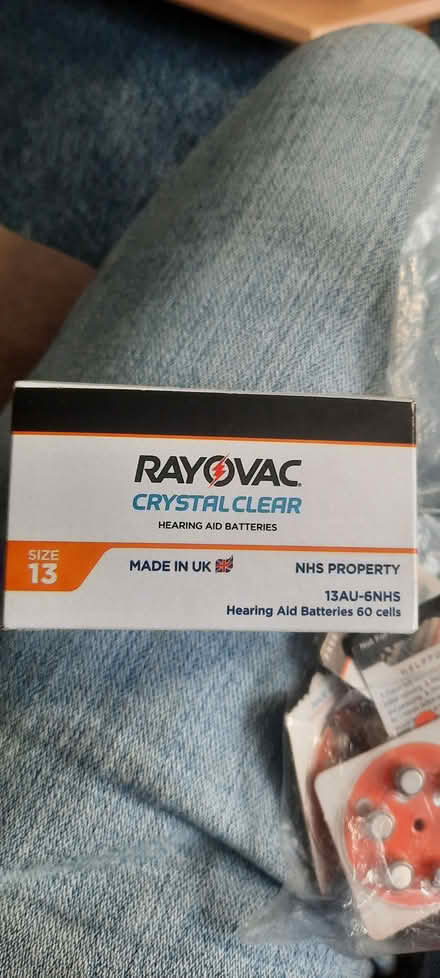 Photo of free Hearing aid batteries (Lower Tranmere CH41) #1