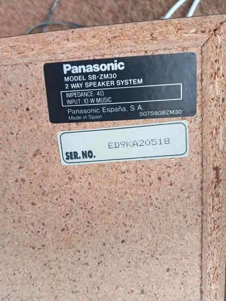 Photo of free Panasonic hifi system (St Leonards TN38) #3