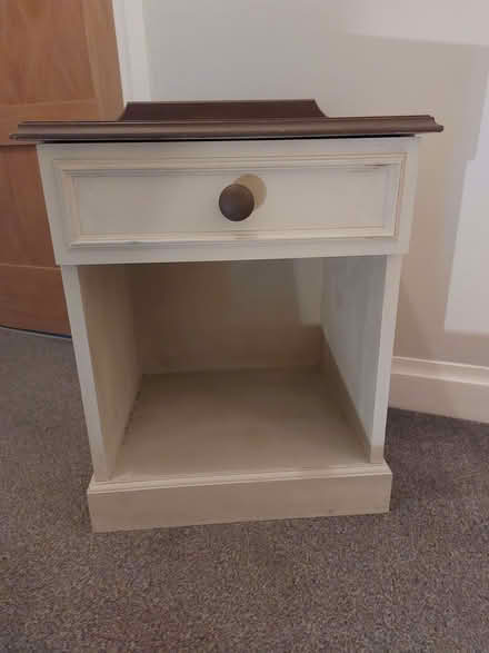 Photo of free Wooden Bedside Cabinet (Tinkersley DE4) #1