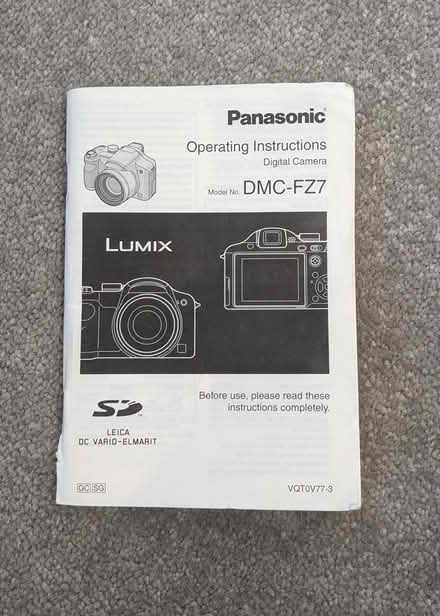 Photo of free Panasonic camera DMC-FZ7 (Wansdworth SW18) #3