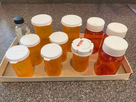 Photo of free Empty Pill Bottles (Clinton) #1