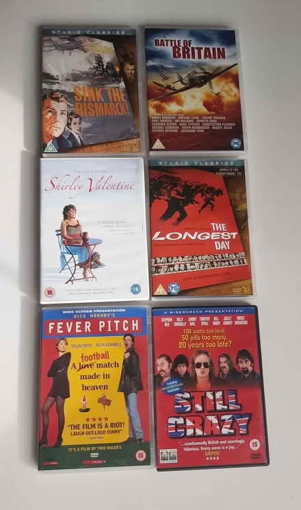 Photo of free Film DVDs (Royal Leamington Spa CV31) #1