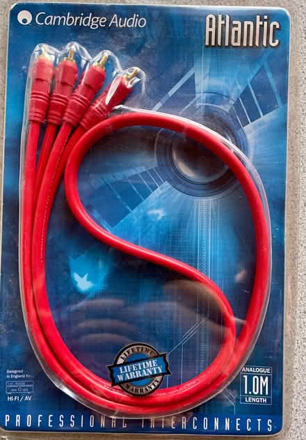Photo of free Professional quality audio leads (Old Malden KT4) #1