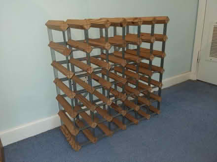 Photo of free 36 bottle wine rack (Central Wokingham RG40) #1