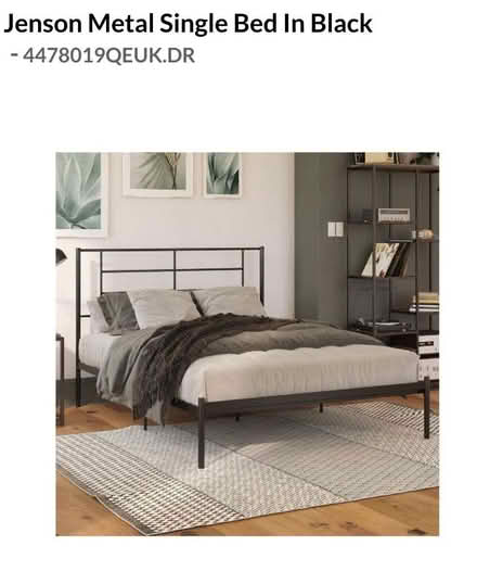 Photo of free Single bed frame - disassembled (Woodford IG8) #1