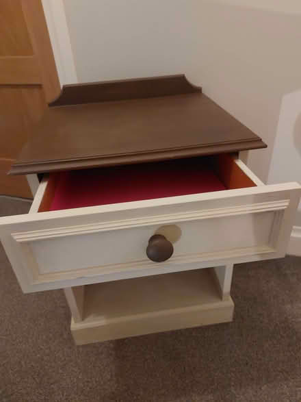 Photo of free Wooden Bedside Cabinet (Tinkersley DE4) #2