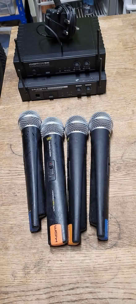 Photo of free 2 x Wireless Microphone sets (Camberley) #1