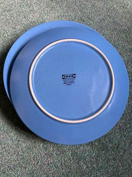 Photo of free Side plates - blue Ikea 20cm (Eltham, SE9) #2
