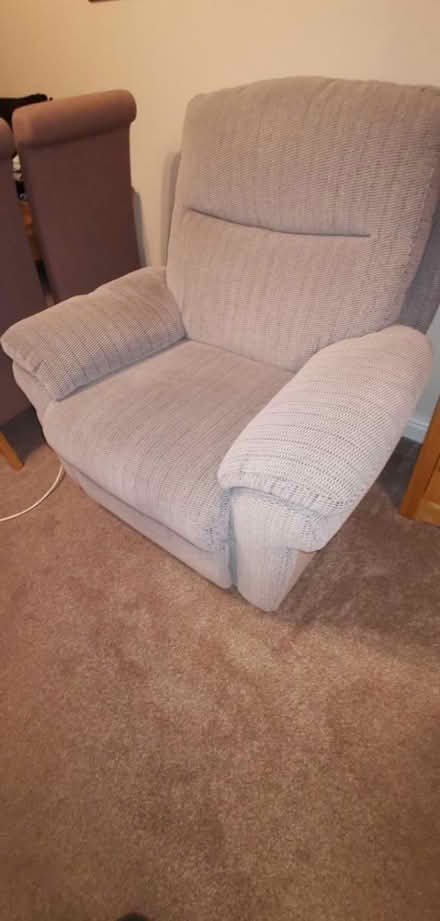 Photo of free Grey armchair (Kidsgrove) #2