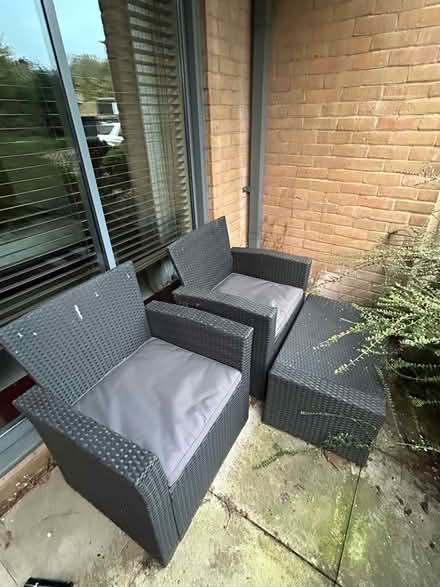Photo of free Outdoor chairs and table (W6, near Stamford Brook) #1