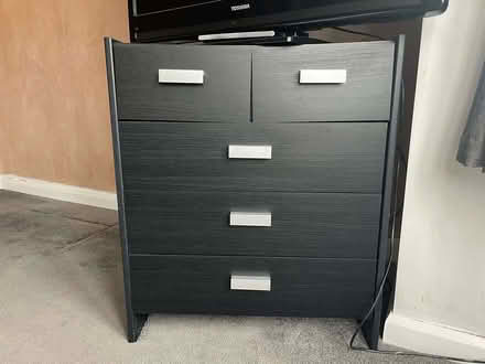 Photo of free Black drawers & 2 bedside cabinets (Astley CV10) #1