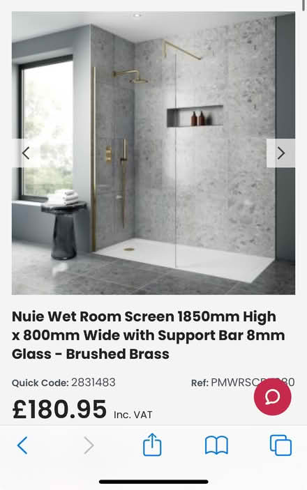 Photo of free Brand new shower screen to pick up (Bn21jd) #1