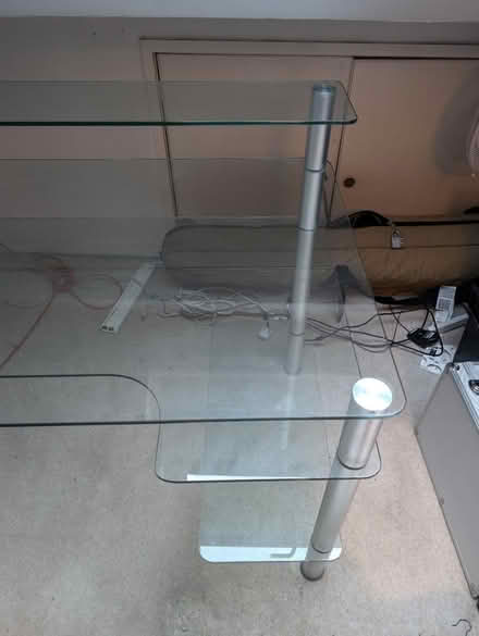 Photo of free Large Glass Desk (TW9) #3