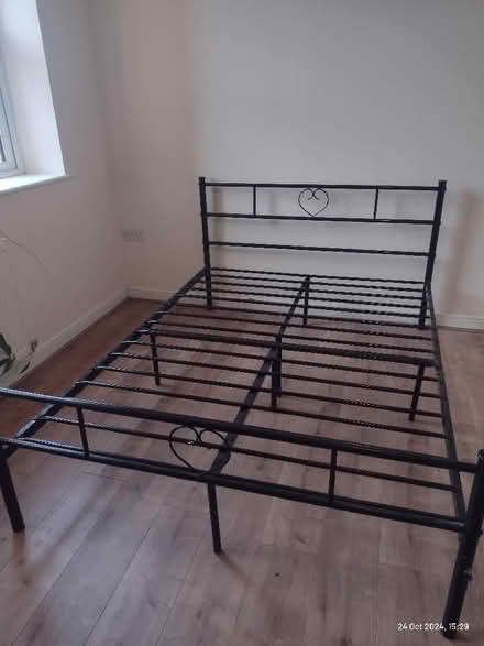 Photo of free Metal double bed frame (Southport PR9) #1