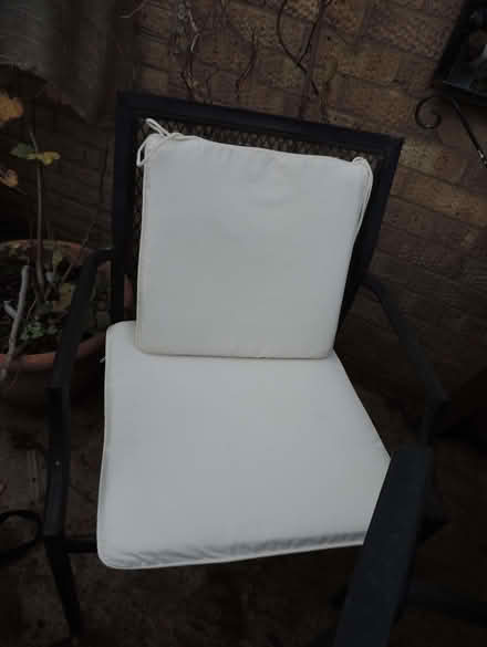 Photo of free 4 X Metal garden chairs (Whittlesey PE7) #2