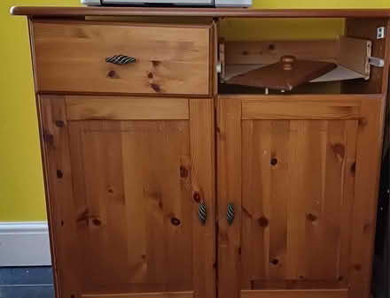 Photo of free Pine cabinet (BN2 6TR) #1