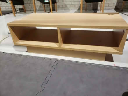 Photo of free Wood TV shelf / table (Philadelphia S3) #2