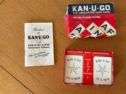 Photo of free Kan-u-Go vintage card game (Covingham SN3) #1