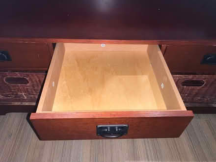 Photo of free Wooden bench with drawers (East Boston) #4