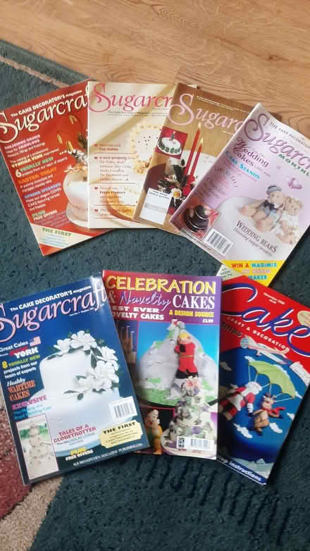 Photo of free Collection of sugarcraft and Cake Decorating magazines (Burscough Bridge L40) #1