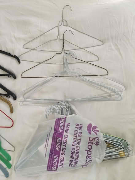 Photo of free Coat hangers (63 at last count) (West Kensington W14) #2