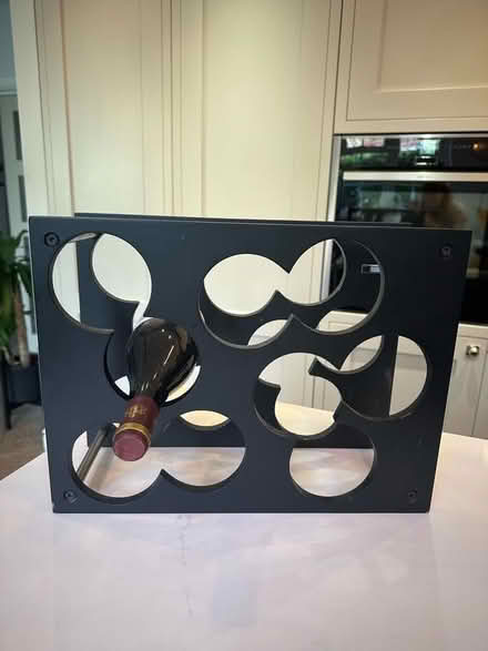 Photo of free 9-bottle wine rack (Dean Row SK9) #1