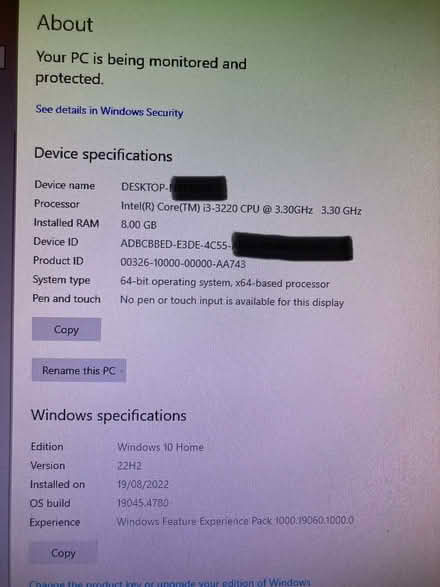 Photo of free PC (Walton Cardiff GL20) #3