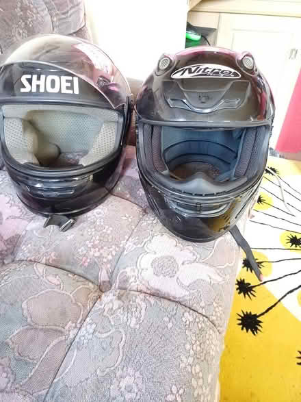 Photo of free 2 motorcycle crash helmets (CO16) #1
