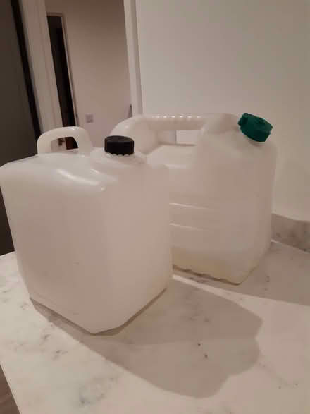 Photo of free 10 litre water containers (Stroud GL5) #1