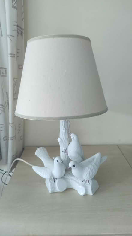 Photo of free Ceramic table lamp (Bookham) #1