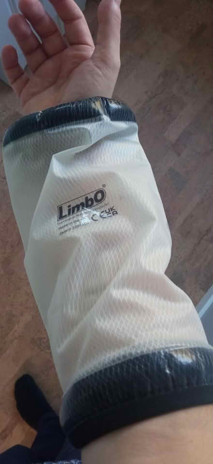 Photo of free Waterproof sleeve for plaster cast (OX3, Headington, Oxford) #1
