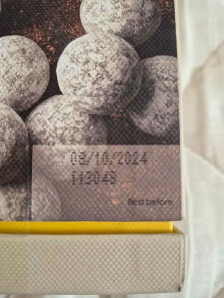 Photo of free Champagne truffles BB 8/10/24 (Friern Barnet N11) #3