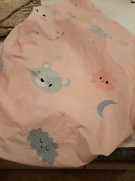 Photo of free Baby cot mattress protector and sheet (Horsell GU21) #1