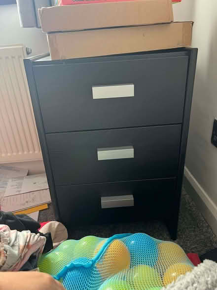 Photo of free Black drawers & 2 bedside cabinets (Astley CV10) #2